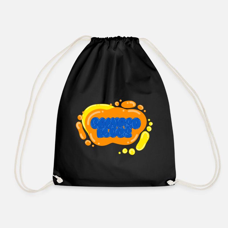 Calypso Blous - Calypso Blous - Drawstring Bag - black