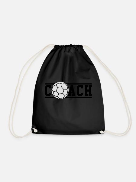 Handball Coach - Turnbeutel - Schwarz