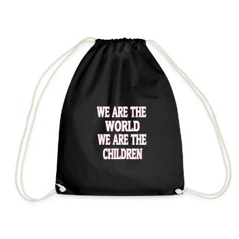 Nous sommes le monde - Sac de sport léger - noir - Devant