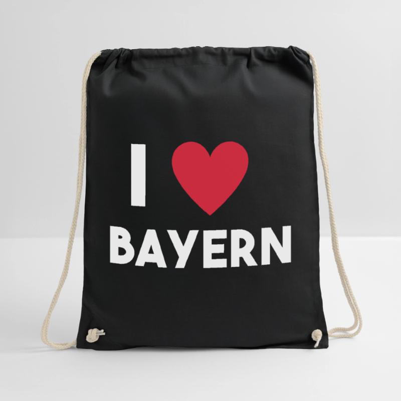 ich liebe Bayern Turnbeutel