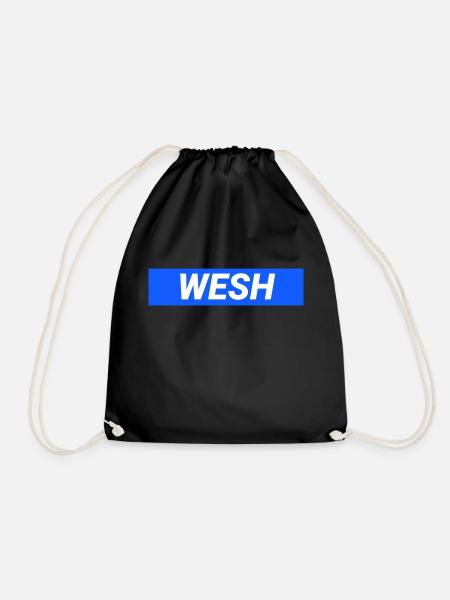 Wesh France - Sac de sport léger - noir