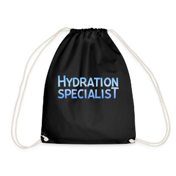 Hydration Specialist 2 - Turnbeutel - Schwarz - Vorne