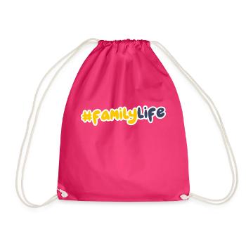 Vie familiale - Sac de sport léger - fuchsia - Devant
