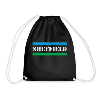 Sheffield - Turnbeutel - Schwarz - Vorne