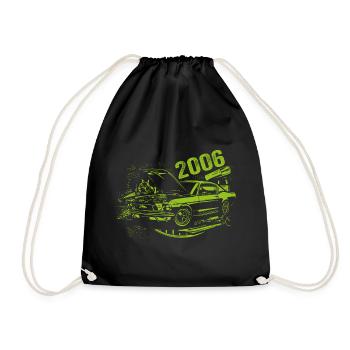 2006 Anniversaire Classique Modèle Voiture 2006 Millésime 2006 - Sac de sport léger - noir - Devant