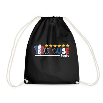 Toulouse Rugby 6 Etoiles Sport Fierté - Sac de sport léger - noir - Devant