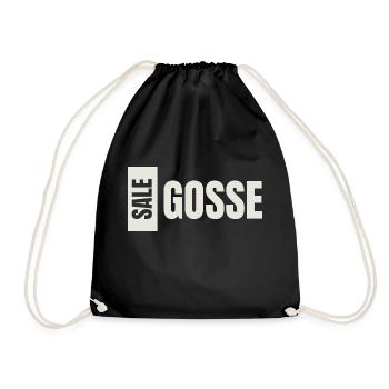 Dirty kid - Drawstring Bag - black - Front