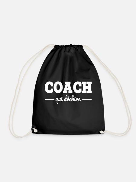 Coach Wer - Turnbeutel - Schwarz