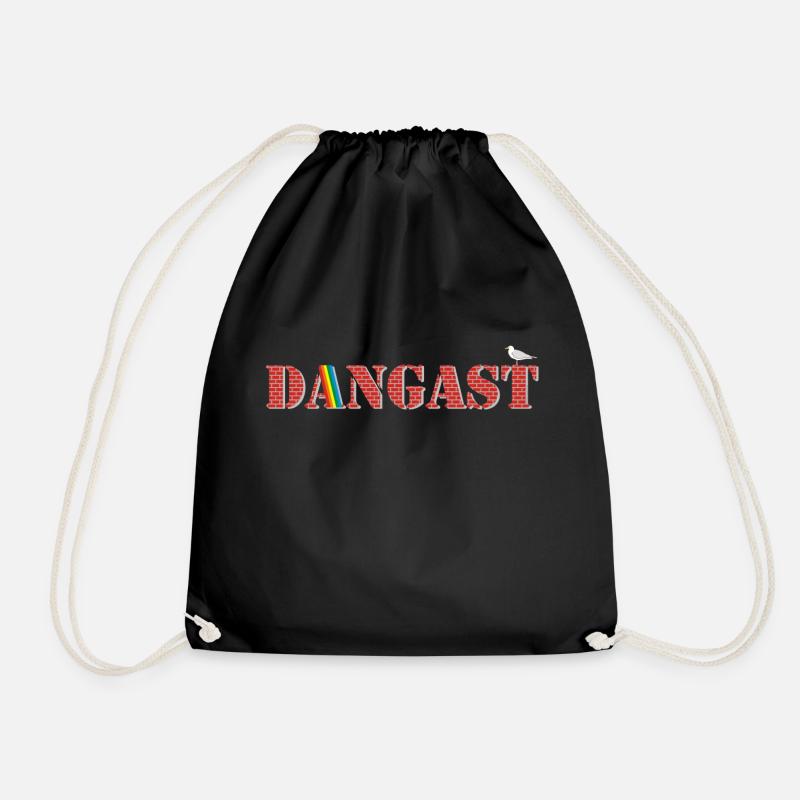 Dangast6_600dpi - Turnbeutel - Schwarz