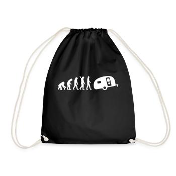 Evolution du camping - Sac de sport léger - noir - Devant