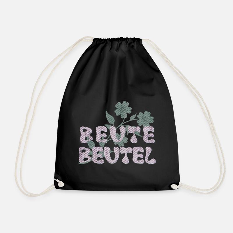 BEUTEBEUTEL BEUTE BEUTEL - Turnbeutel - Schwarz