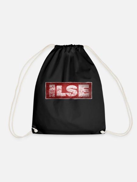 Ilse als Name - Turnbeutel - Schwarz