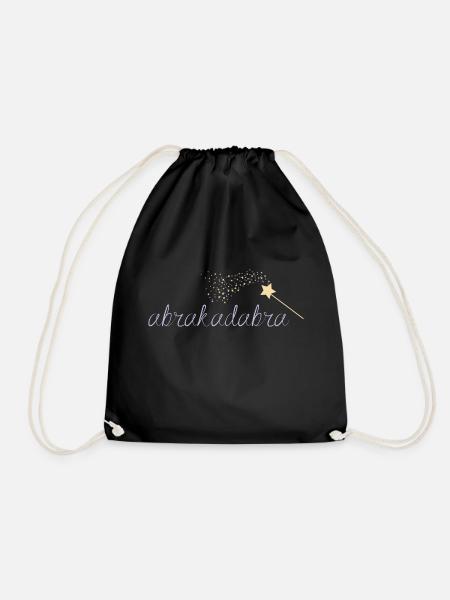 Abrakadabra - Turnbeutel - Schwarz