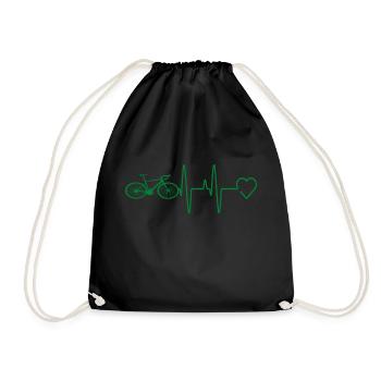 Vélo Heartbeat - Sac de sport léger - noir - Devant