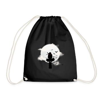 Sasuke Nacht Ninja Moonlight - Turnbeutel - Schwarz - Vorne