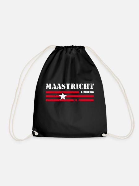 Maastricht - Turnbeutel - Schwarz