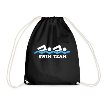 nager - Sac de sport léger - noir - Devant