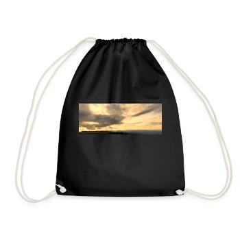 Timeless - Drawstring Bag - black - Front