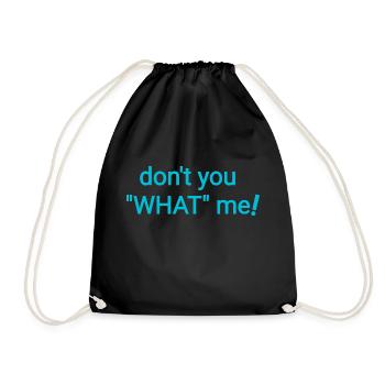Et maintenant - Sac de sport léger - noir - Devant
