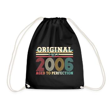 Original Mai 2006 Année 2006 Anniversaire 2006 - Sac de sport léger - noir - Devant