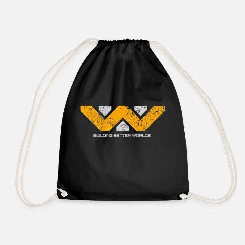 Weyland - Drawstring Bag - black