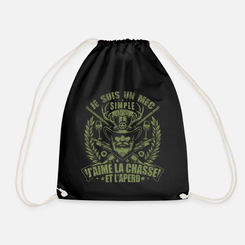 chasse - Sac de sport léger - noir
