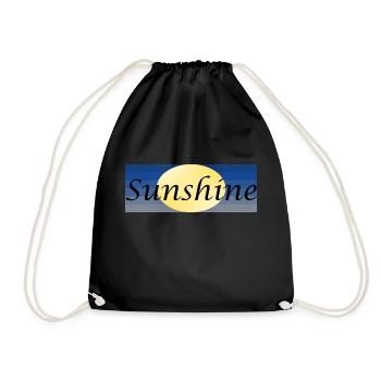 Sunshine - Sac de sport léger - noir - Devant