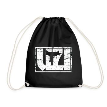 UZI Weapon - Drawstring Bag - black - Front