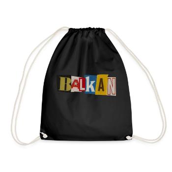 Balkans Unis - Sac de sport léger - noir - Devant
