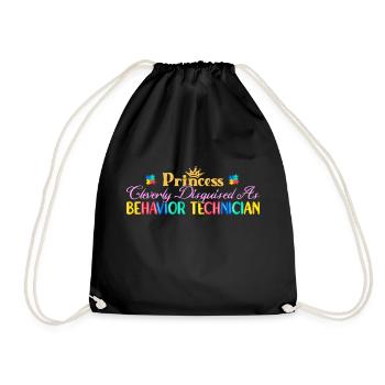 Behavioral Therapist Therapist - Drawstring Bag - black - Front