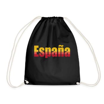 Coupe du monde en Espagne - Sac de sport léger - noir - Devant