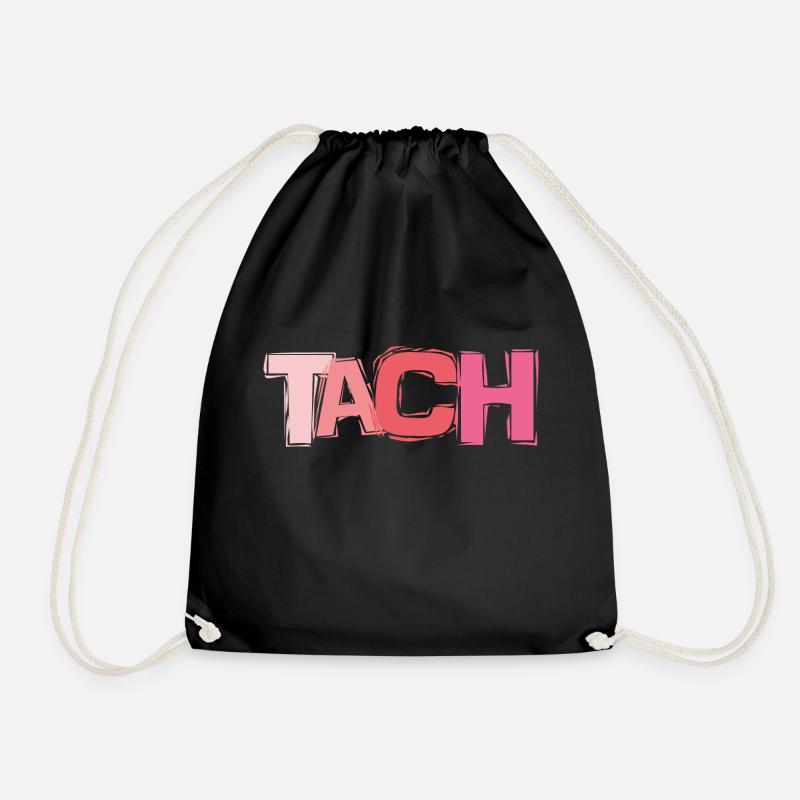Tach - Turnbeutel - Schwarz