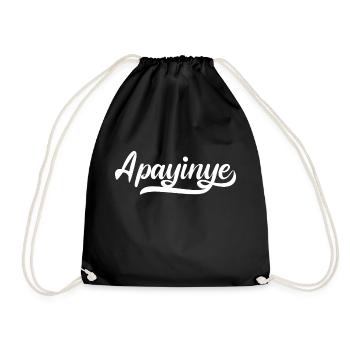 Apayinye - Sac de sport léger - noir - Devant