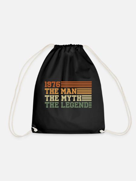 1976 - Sac de sport léger - noir