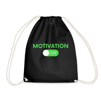 Motivation ON - Sac de sport léger - noir - Devant
