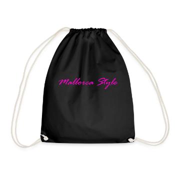 Mallorca Style Mia Julia Party Summer Sun Malle - Drawstring Bag - black - Front