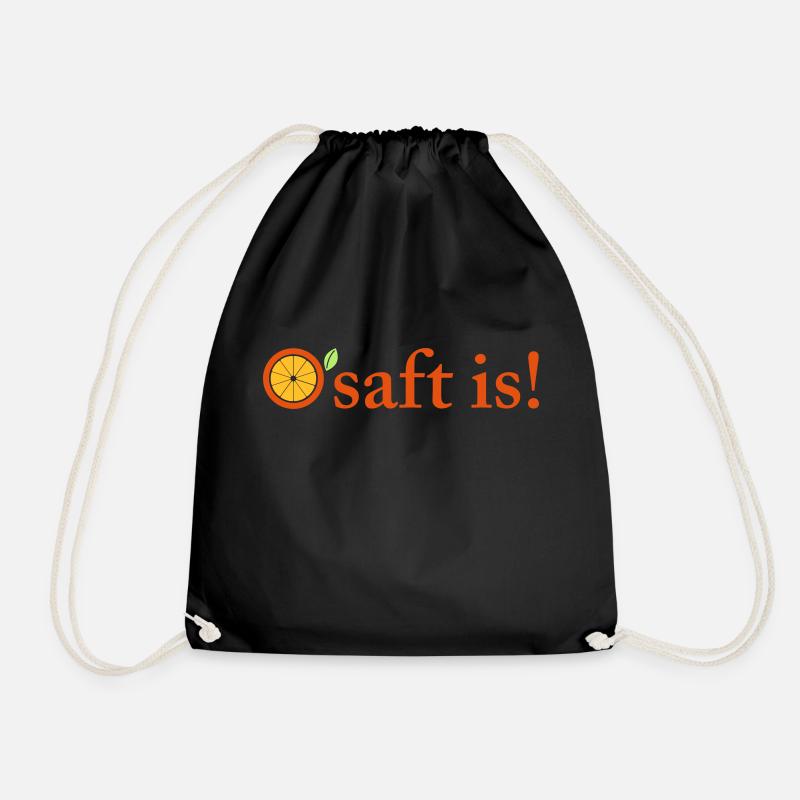 O'saft is - Turnbeutel - Schwarz