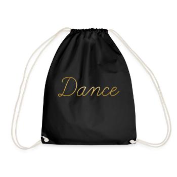 Dance gold - Sac de sport léger - noir - Devant