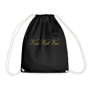 Zyzz Veni Vidi Vici - Sac de sport léger - noir - Devant