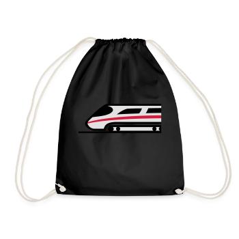 Express Train Logo - Sac de sport léger - noir - Devant