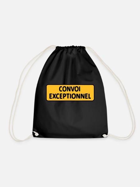 Convoi Exeptionnel - Sac de sport léger - noir