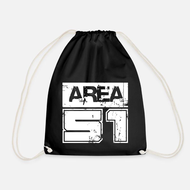 AREA 51 - Turnbeutel - Schwarz