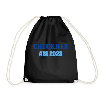 Checknix ABI 2023 - Drawstring Bag - black - Front