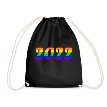 LGBTQ National Team Football World Cup - Drawstring Bag - black - Front