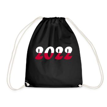 Poland National Team World Cup - Drawstring Bag - black - Front
