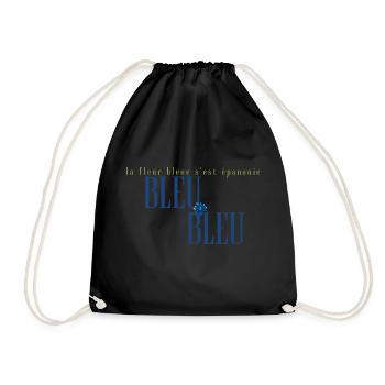 La fleur bleue s’est épanouie - Sac de sport léger - noir - Devant