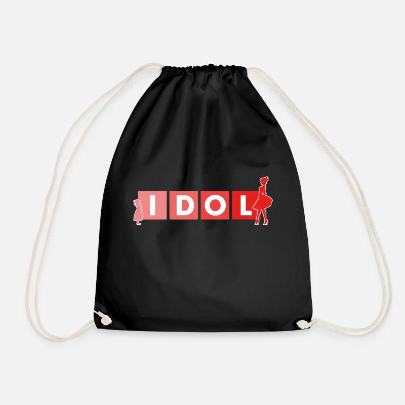 idol - Turnbeutel - Schwarz