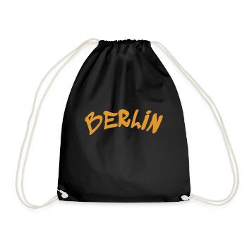 Berlin - Allemagne - Allemagne - Porte de Brandebourg - Sac de sport léger - noir - Devant