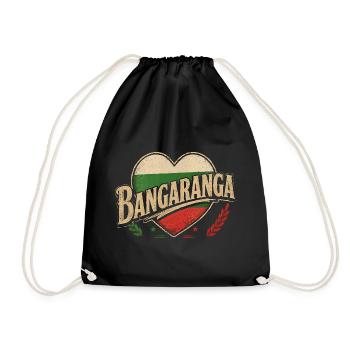 Bulgarian Bangaranga - Drawstring Bag - black - Front