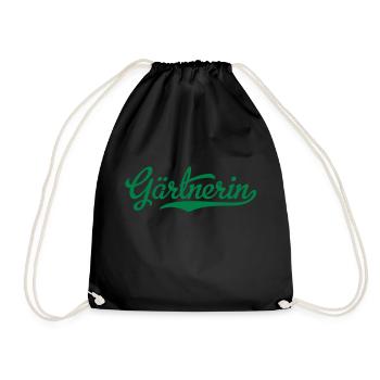 Jardinier - Sac de sport léger - noir - Devant